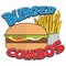 Signmission Burger Combos Decal Concession Stand Food Truck Sticker, 8" x 4.5", D-DC-8 Burger Combos19 D-DC-8 Burger Combos19 - alternate 1
